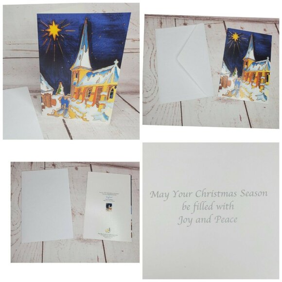 The Night Before Christmas #813 Greeting Card by Tom Yendell – Mouth & Foot - Picture 2 of 10